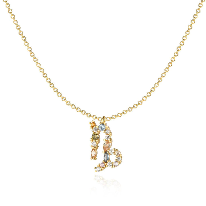 Chic sterling silver zodiac necklace, a thoughtful gift.