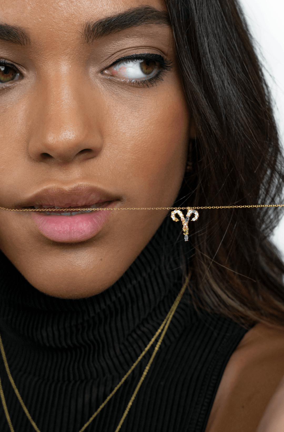 Gold plated zodiac necklace with delicate star sign charm.