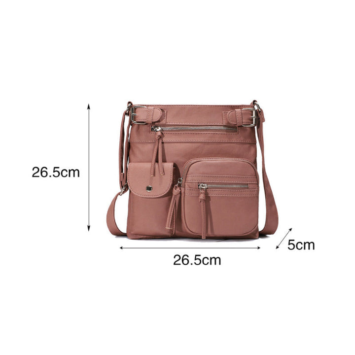 Multi-color options for the stylish anti-theft travel bag, perfect women's crossbody.