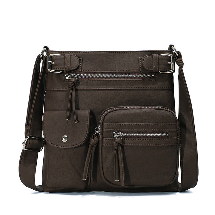 Versatile anti-theft crossbody bag for women, combining style, security, and everyday use.