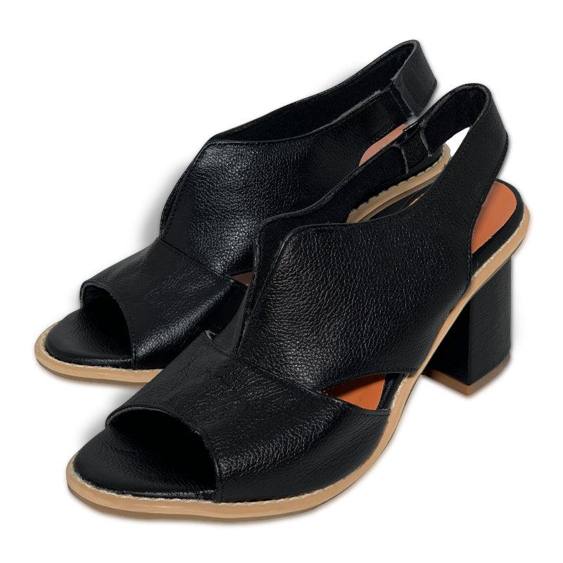 Stylish women's comfort block heel sandals, great for summer fashion and versatility.
