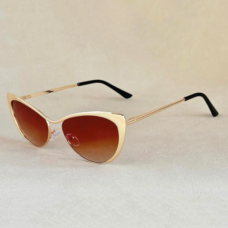 Lightweight women's cat-eye sunglasses, stylish and modern, providing full UV400 sun protection.