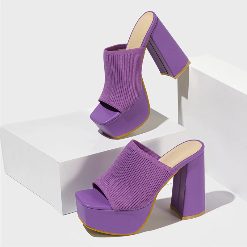 Versatile women's platform sandals. Stylish design for casual wear or dressy summer events.