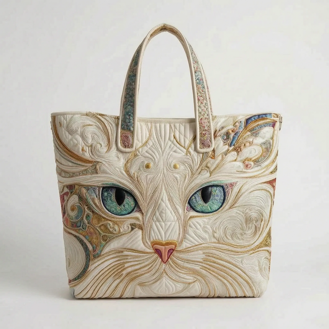 Versatile women's printed shopper bag, an essential accessory for casual outings.