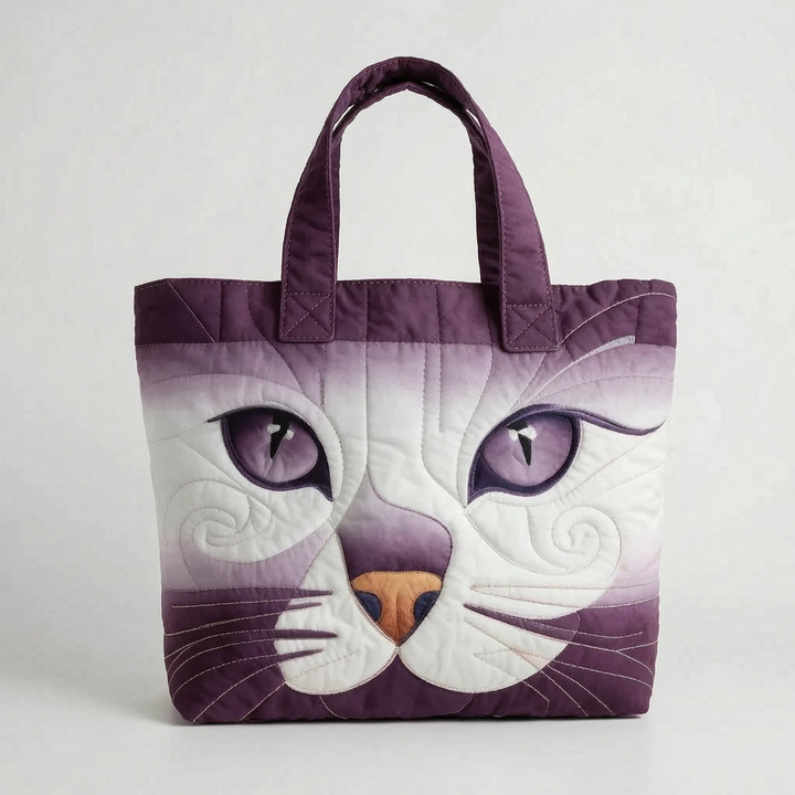 Vibrant women's printed tote, a perfect summer bag that combines style and utility.