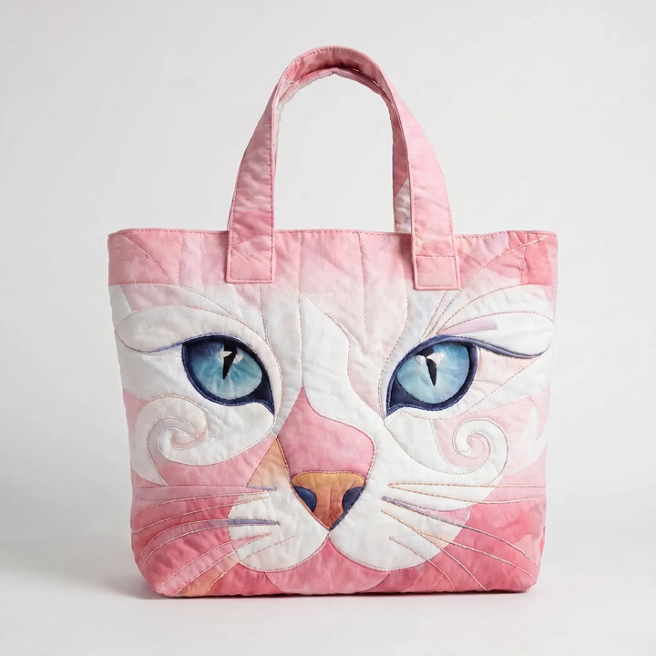 Spacious women's printed shopper tote bag, ideal for daily errands & fashion-forward looks.