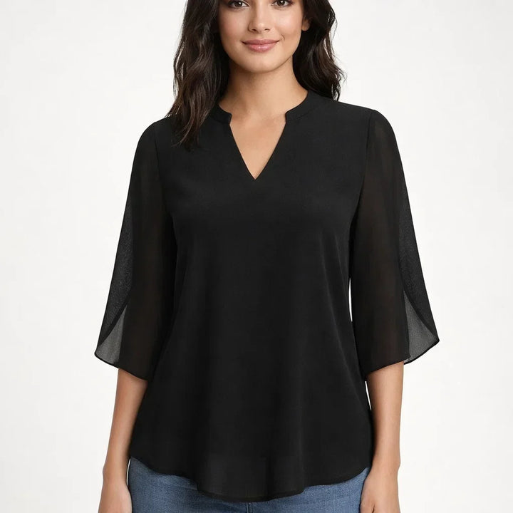Women's stylish relaxed fit blouse, perfect for versatile casual and office wear.