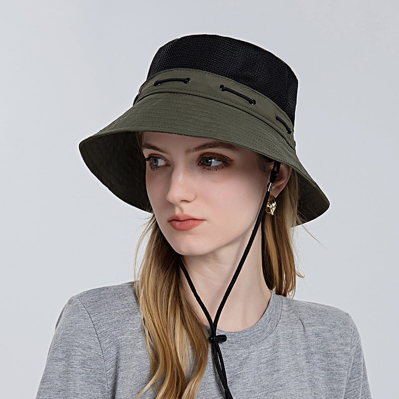 Elegant women's sun hat, breathable and perfect for summer, providing stylish UV protection.