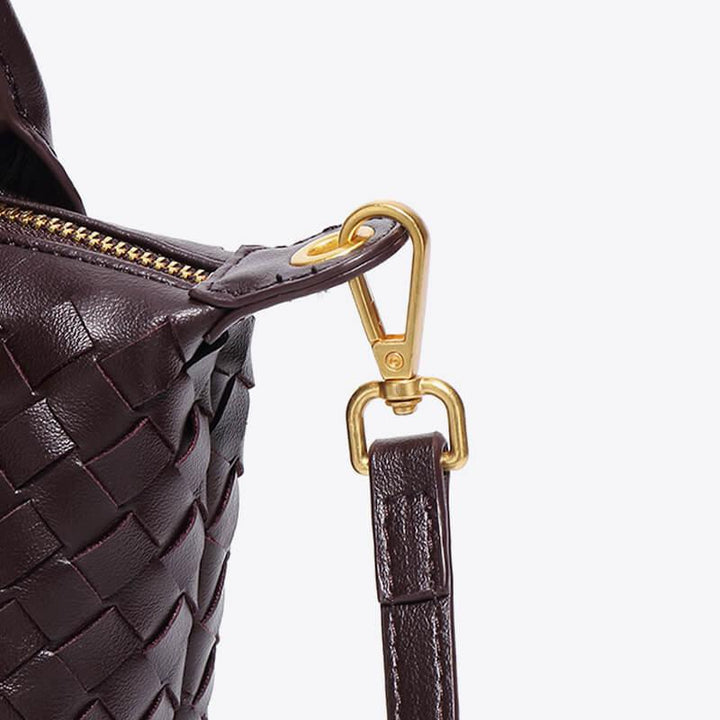 Practical & stylish women's mini bag, woven texture, versatile for any occasion.