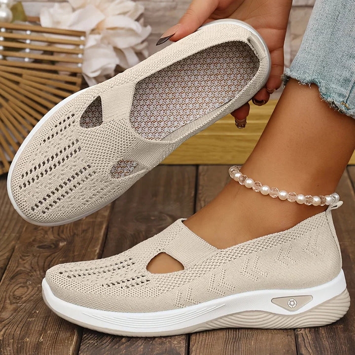 Durable women's slip-on comfort shoes, built for all-day wear & supportive walking.