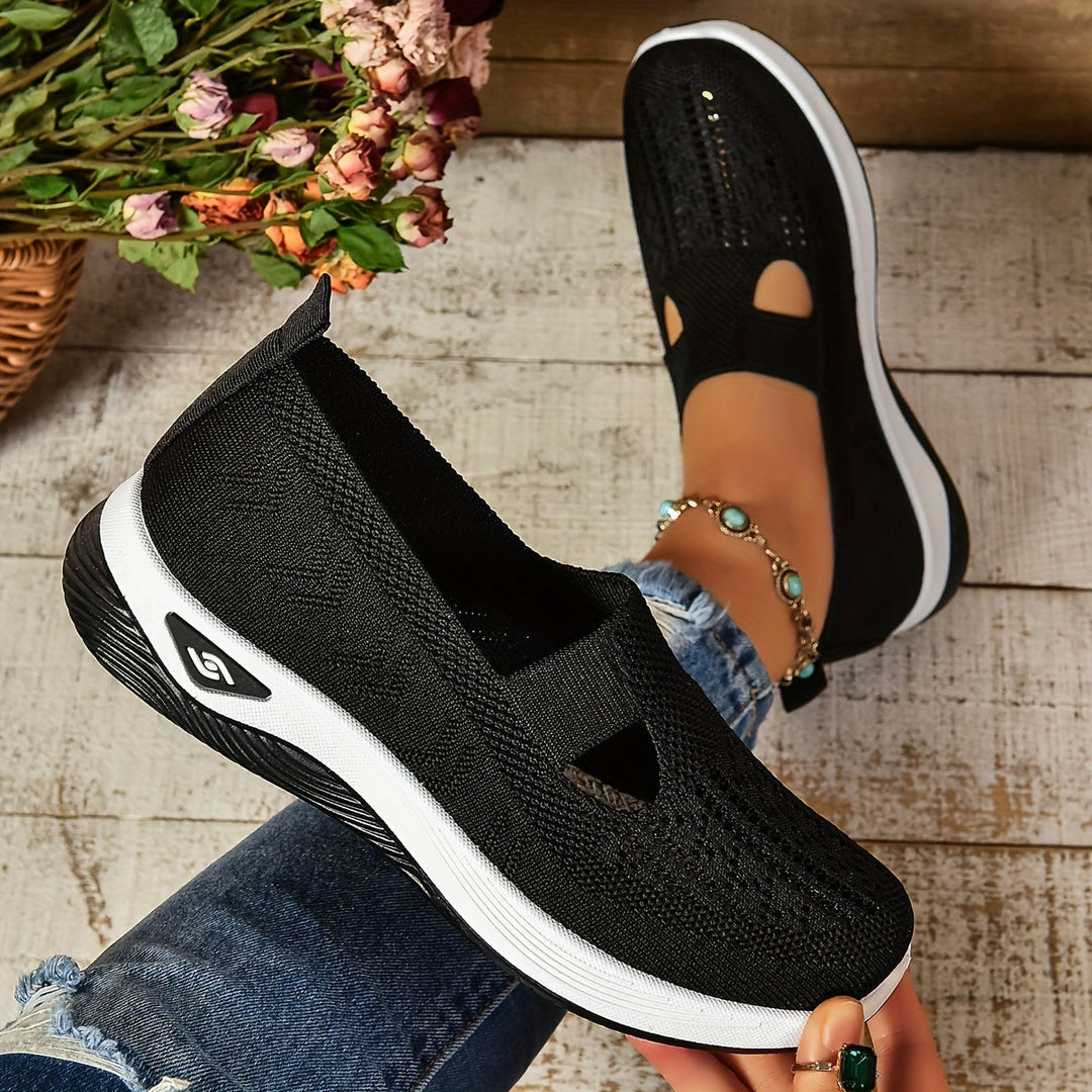 Stylish women's slip-on casual shoes, perfect for everyday wear & all-day comfort.