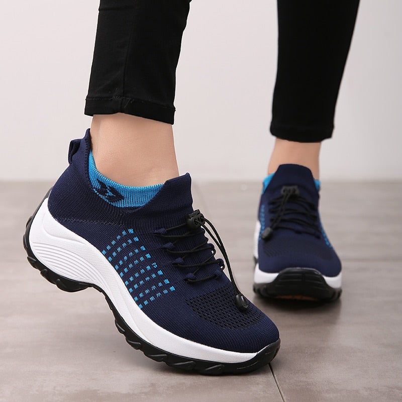 Daily wear women's comfort shoes, offering supportive design for comfortable walking.