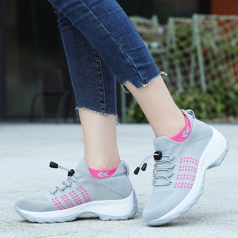 Foot health women's comfort sneakers, specifically designed for supportive daily walking.