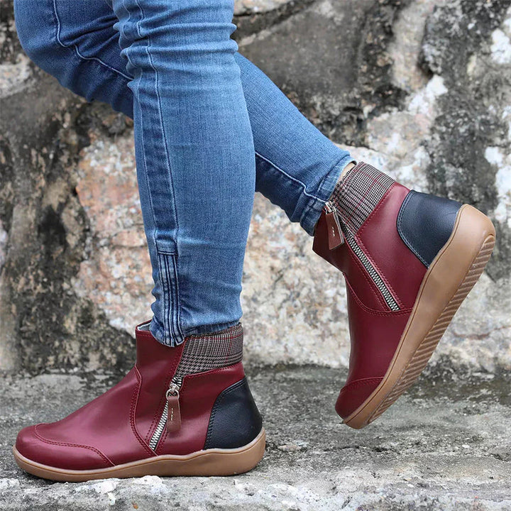 Women's supportive orthopedic ankle boots for all-day comfort, perfect for everyday wear and foot health.