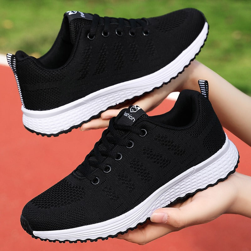Supportive women's walking shoes, orthopedic design for foot pain relief & daily wear.