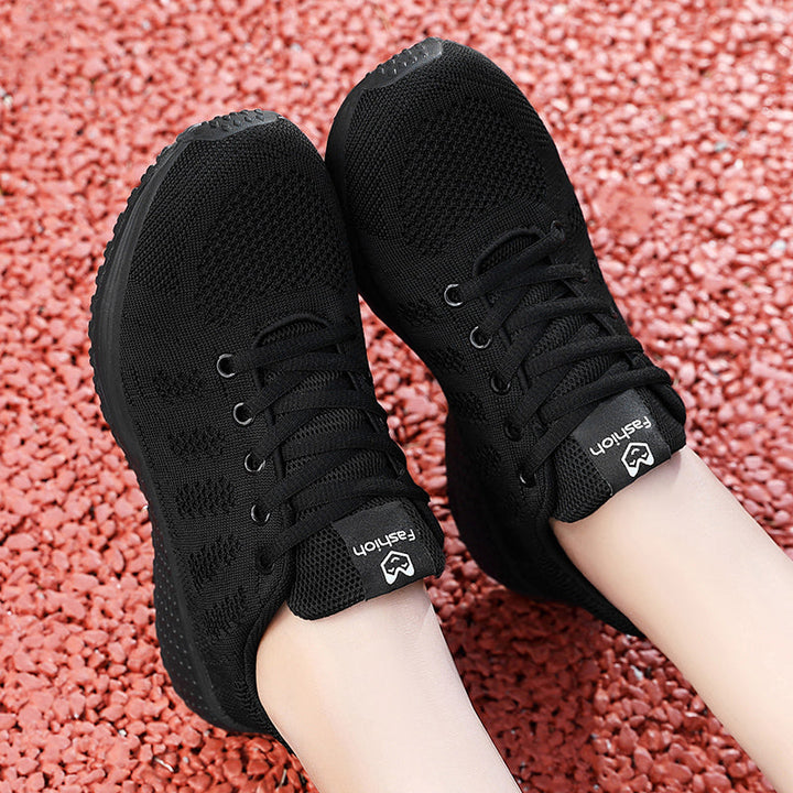 Supportive women's comfort shoes, orthopedic walking design with non-slip sole.