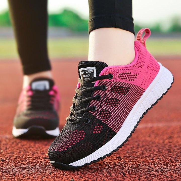 Non-slip women's supportive walking shoes, orthopedic design for ultimate foot comfort.