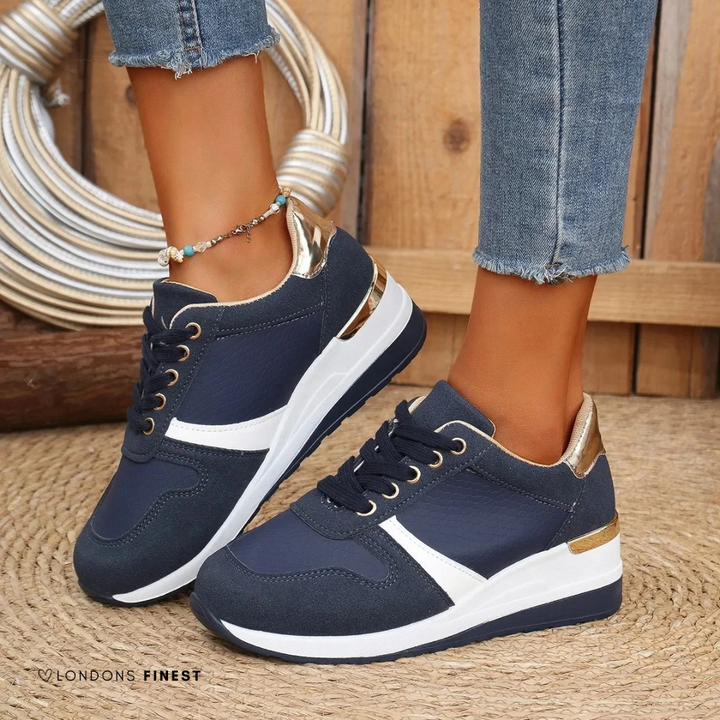 Versatile women's sneakers, perfect for walking, with excellent support & a comfortable cushioned insole.