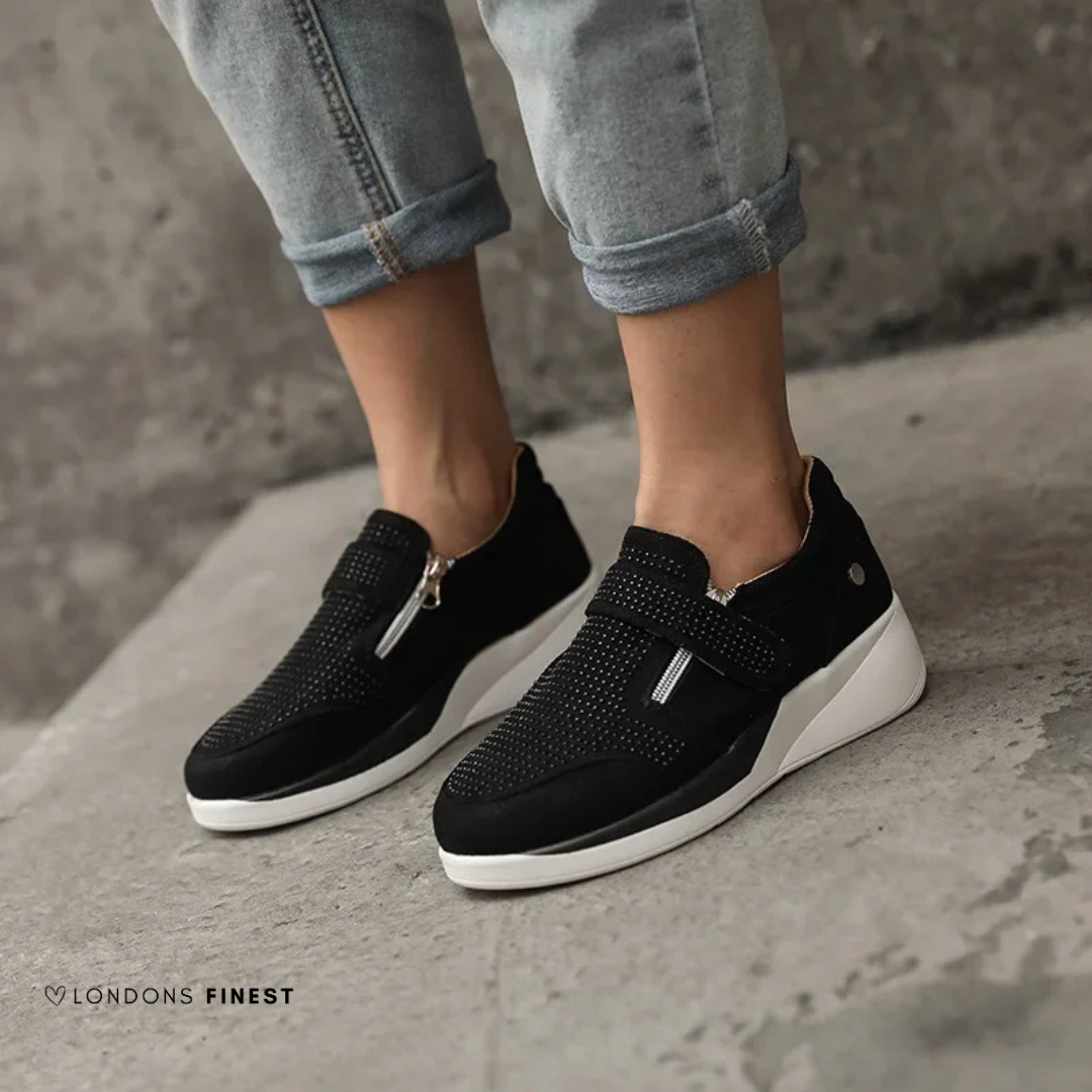 Stylish women's supportive footwear, providing ultimate comfort with cushioned insoles and excellent arch support.