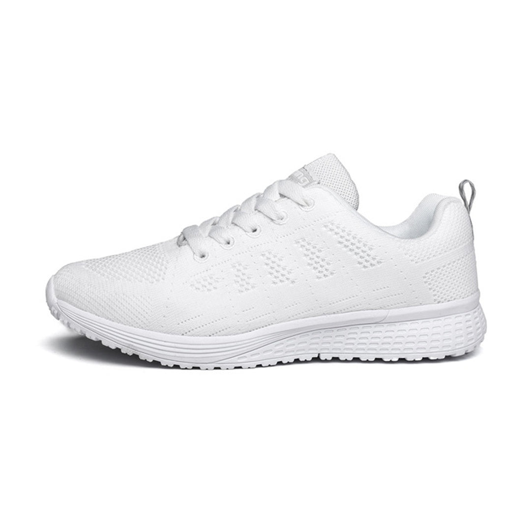 Women's supportive walking shoes with cushioned insole & arch support. Ideal for comfort & everyday wear.