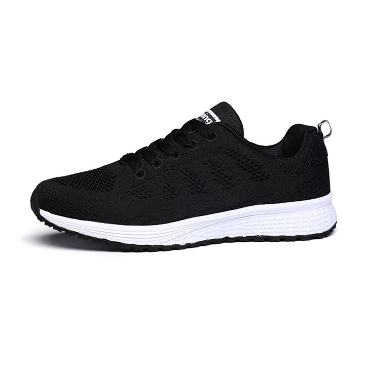 Casual women's sneakers with cushioned insole, providing arch support for active everyday wear.
