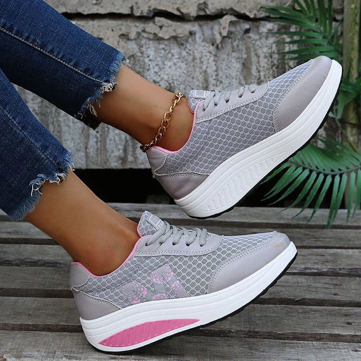 Casual women's walking shoes, providing superior breathable comfort & supportive design.