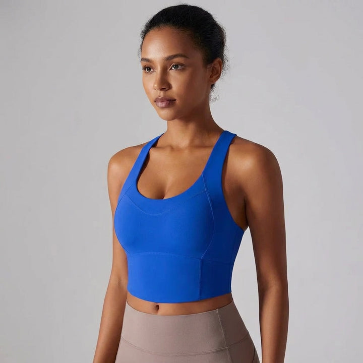 Women's Madison yoga bustier top, breathable and supportive activewear for workouts