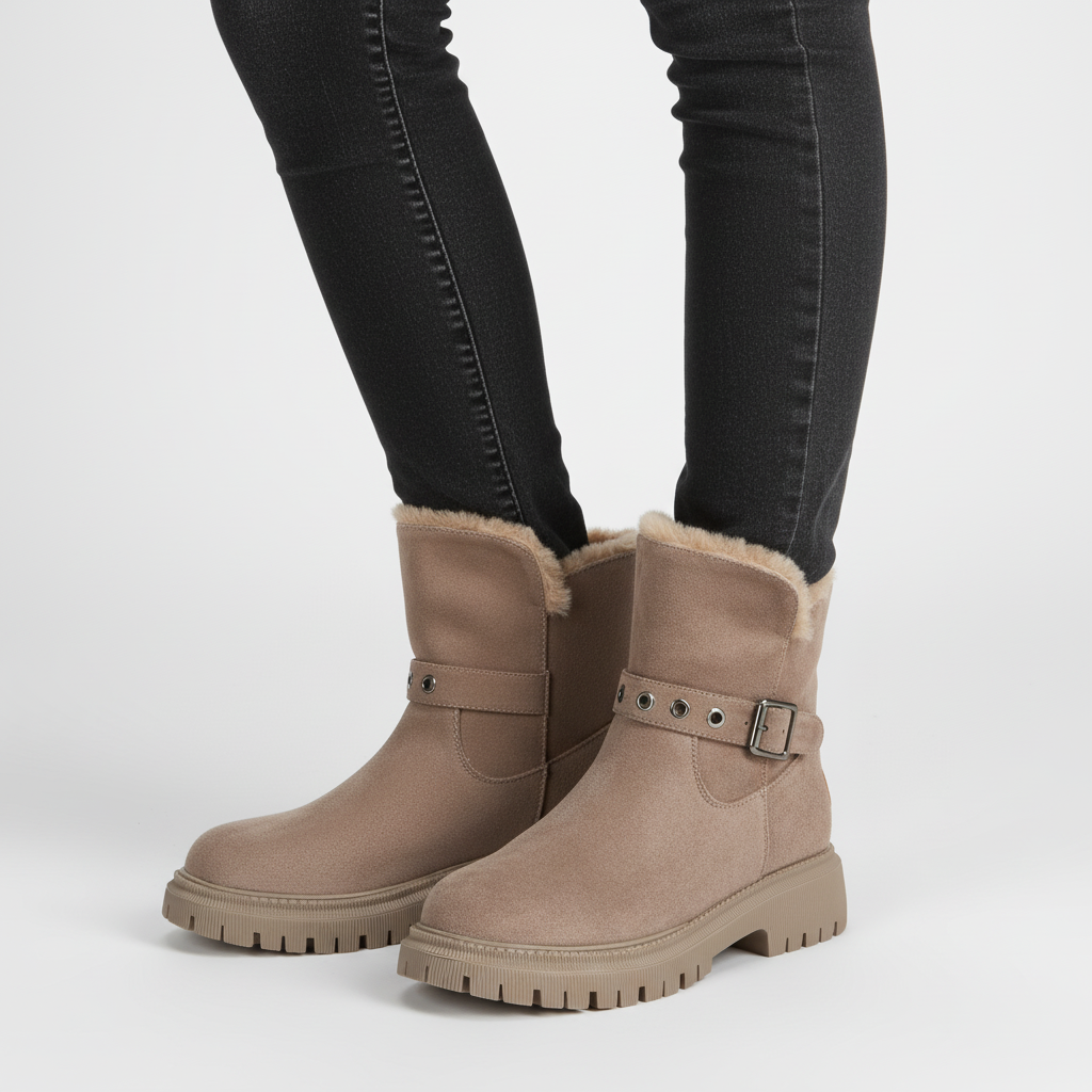 Stylish women's ankle boots with zip closure, Susanne model, ideal for casual fashion footwear