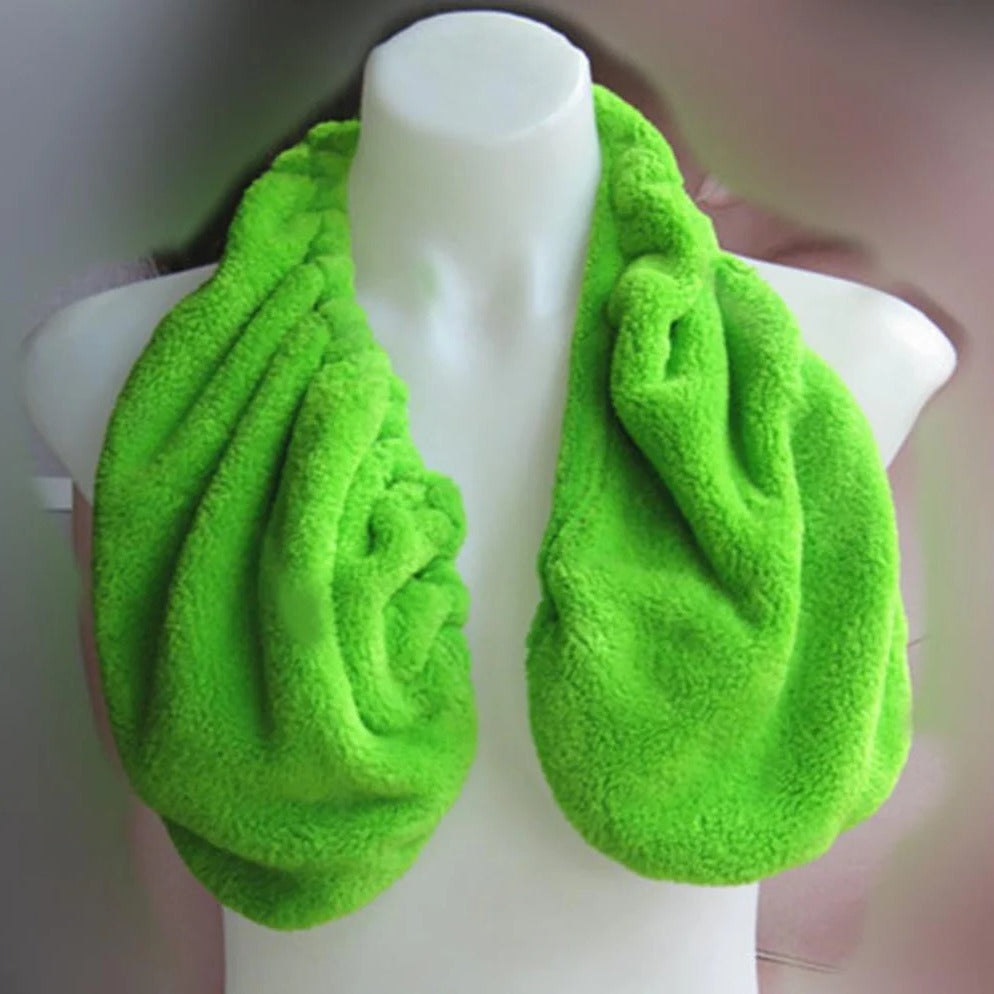Women's sweat-absorbing terry towel bra, soft, comfortable, and breathable for daily wear.
