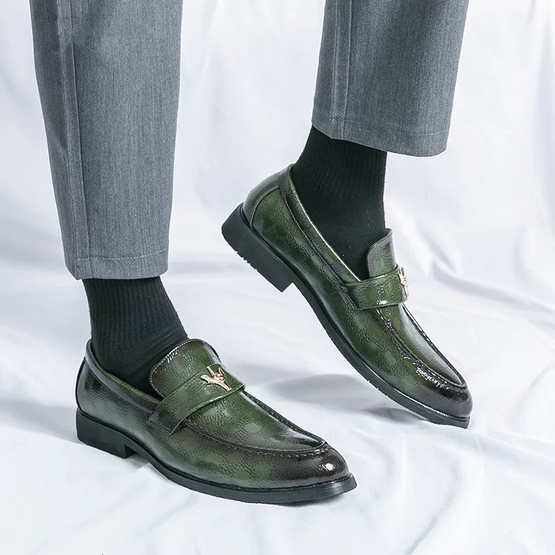 Perfect women's textured slip-on loafers for year-round comfortable & stylish wear.