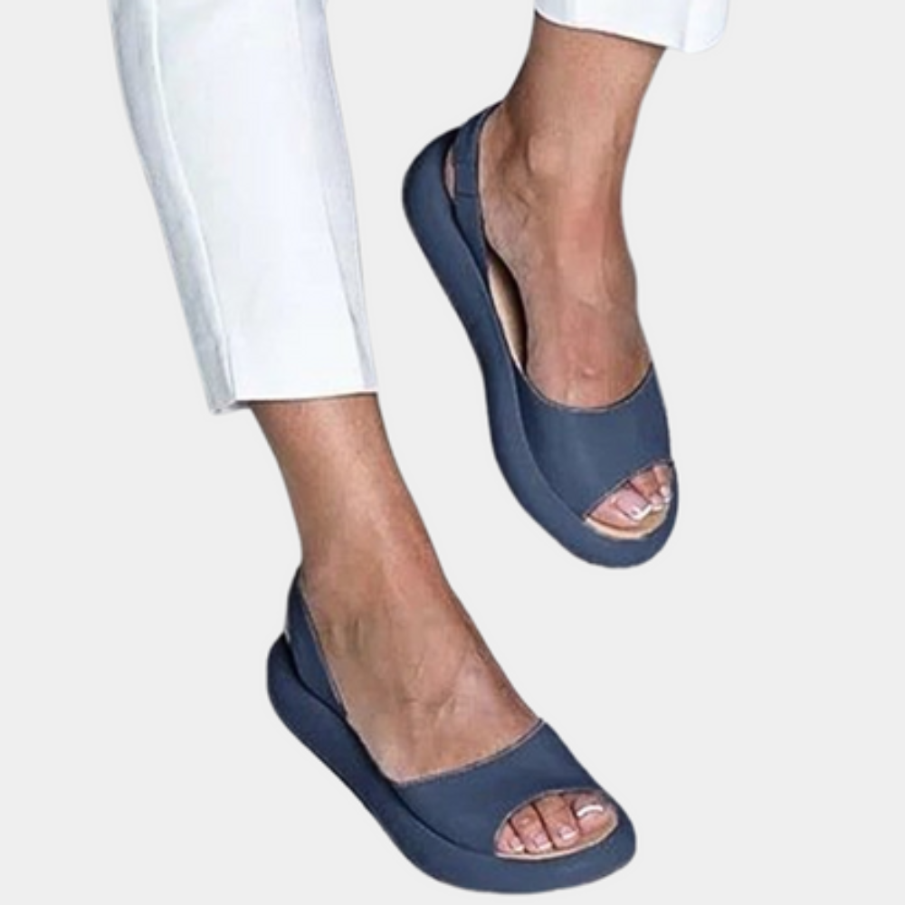 Comfortable women's Tilda footwear, thick sole design for summer fashion and support