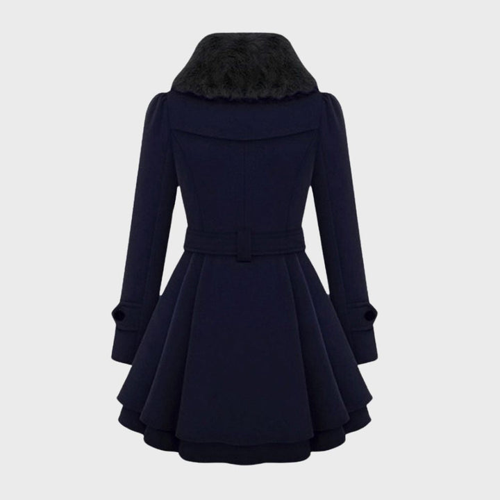 Relaxed fit longline women's jacket, providing trendy comfort for all-day versatile style.