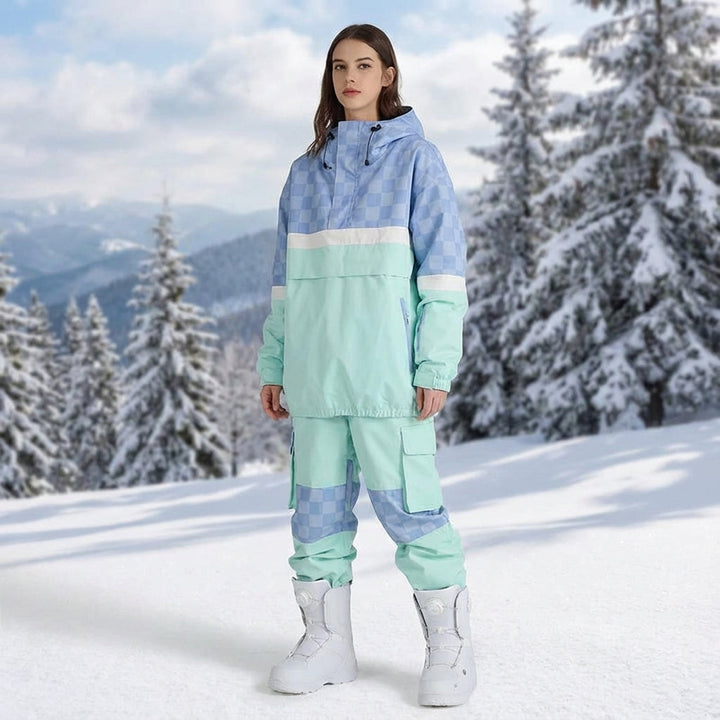 Women's two-piece thermal ski suit, Mallory, for winter sports & skiing in cold weather