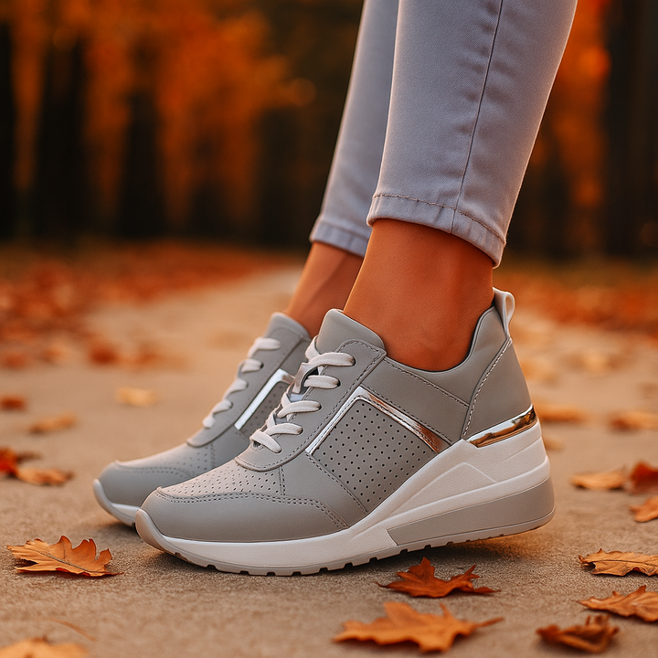 Valden Rise women's comfort sneakers with breathable fabric & cushioned support, great for daily wear & walking.