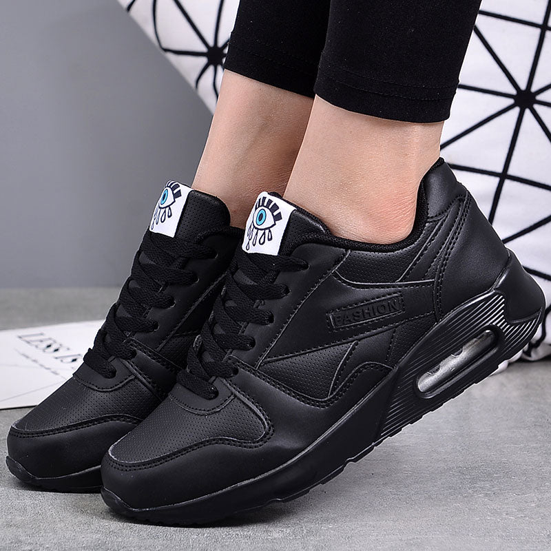 Stylish vegan leather Valencia chunky platform sneakers for women, offering fashion-forward footwear & comfort.