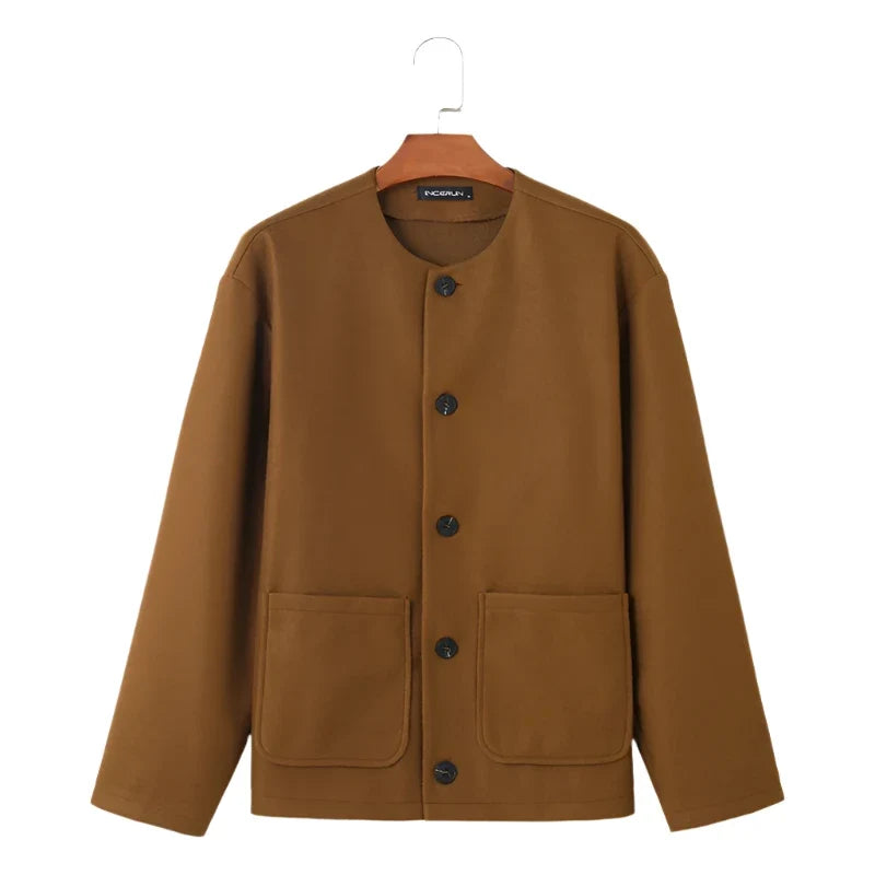 Soft women's versatile button-up cardigan jacket with pockets, ideal for spring outerwear & layering.