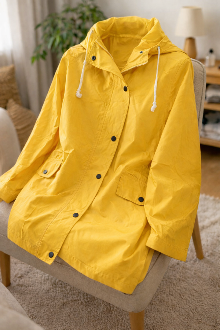 All-weather women's transitional hooded jacket. Lightweight, versatile & casual for everyday comfort in spring/fall.