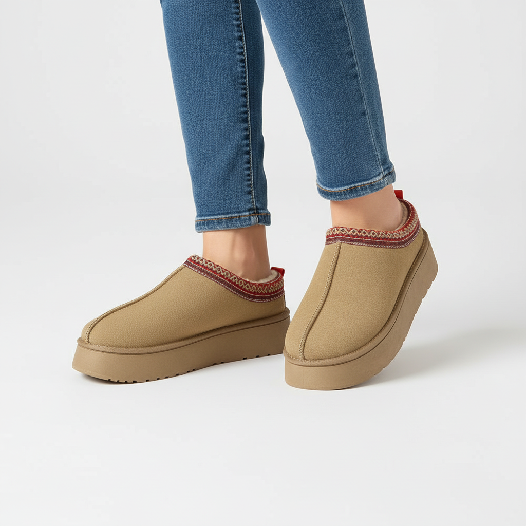 Stylish women's loafer slippers with soft suede lining for ultimate warmth and comfort