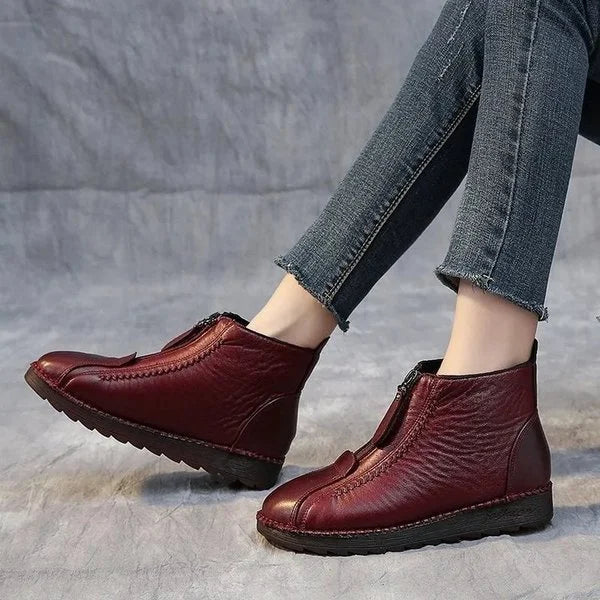 CozyStep women's warm winter ankle boots, designed for ultimate comfort and style in cold weather conditions.