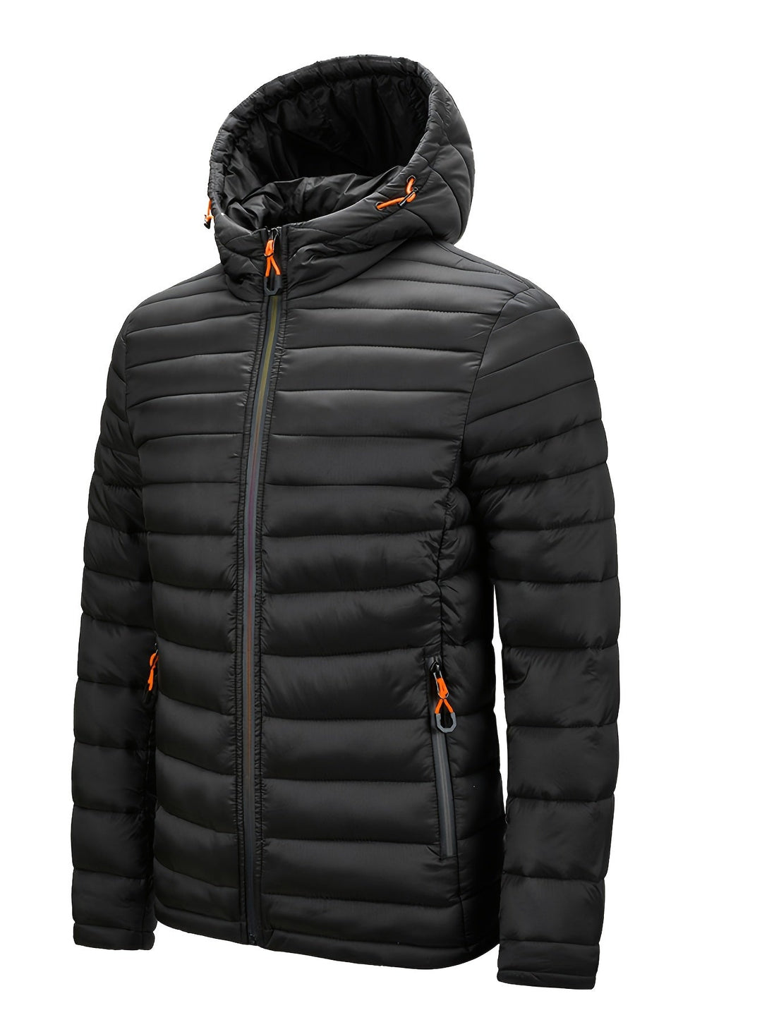 Stylish ladies hooded puffer coat for ultimate winter warmth, lightweight and insulated.