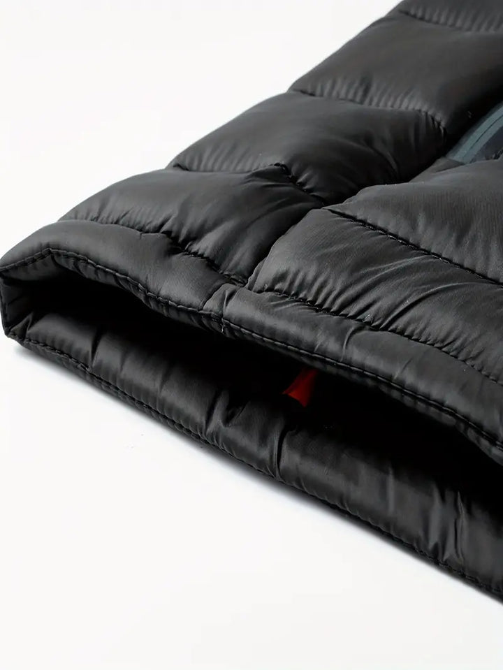 Everyday women's puffer outerwear, featuring a warm hood, ideal for chilly weather.