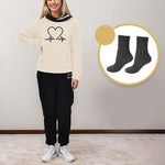 Beige + 1 Pair Of Warm Socks