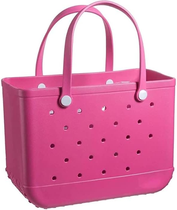 Elegant women's beach tote, made from washable EVA, sandproof and great for travel