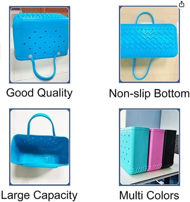 Stylish women's EVA tote bag, waterproof, sandproof, ideal for beach or gym use