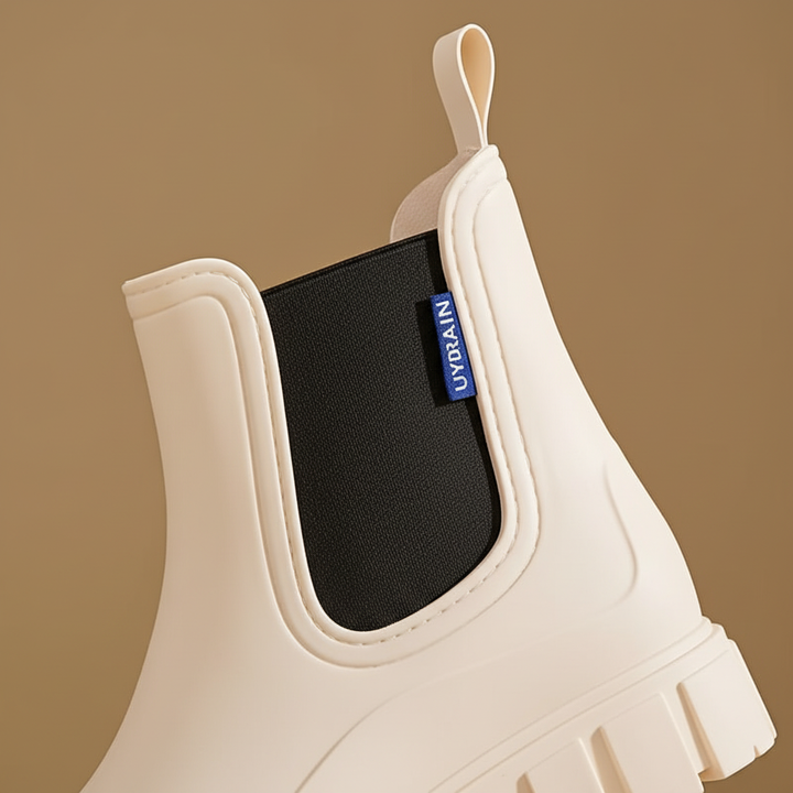 Stylish waterproof ankle boots for women, designed for comfort and weather protection.