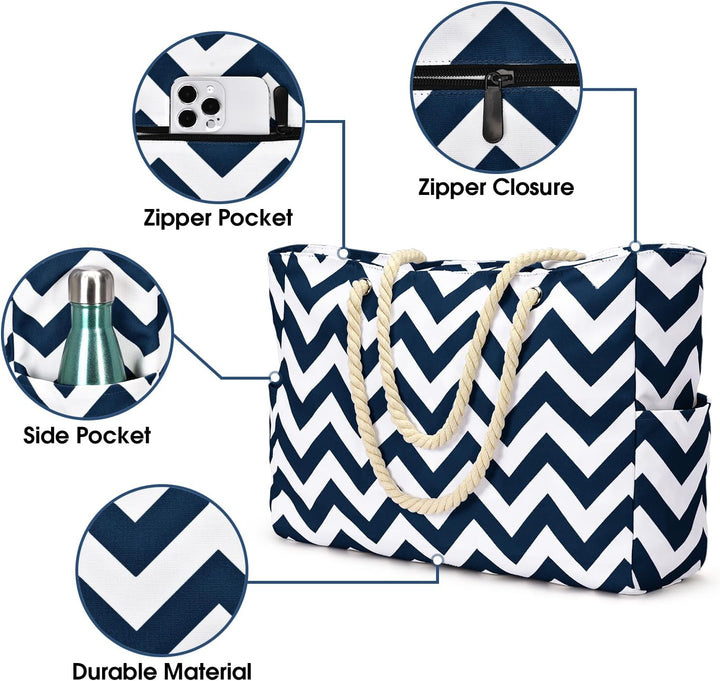 Stylish women's waterproof shoulder bag, large capacity for everyday carry.