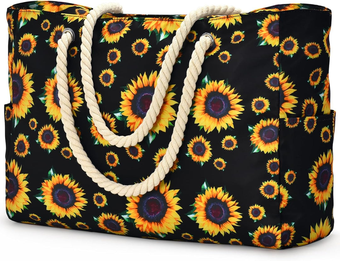 Durable women's large waterproof tote for outdoor excursions.