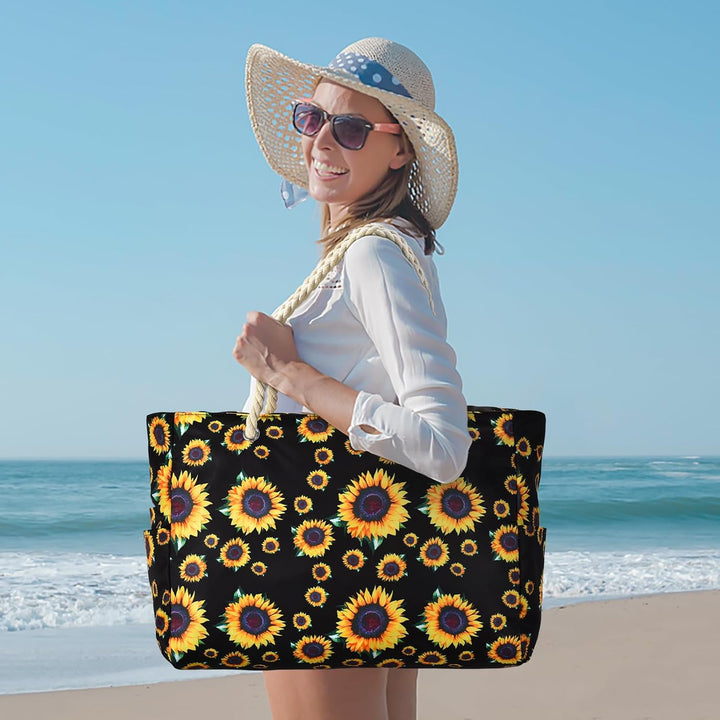 Women's waterproof travel bag, a large shoulder tote for comfort.