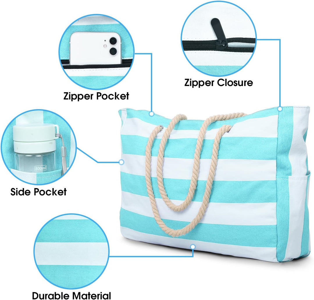 Women's durable waterproof travel bag, a large shoulder tote.