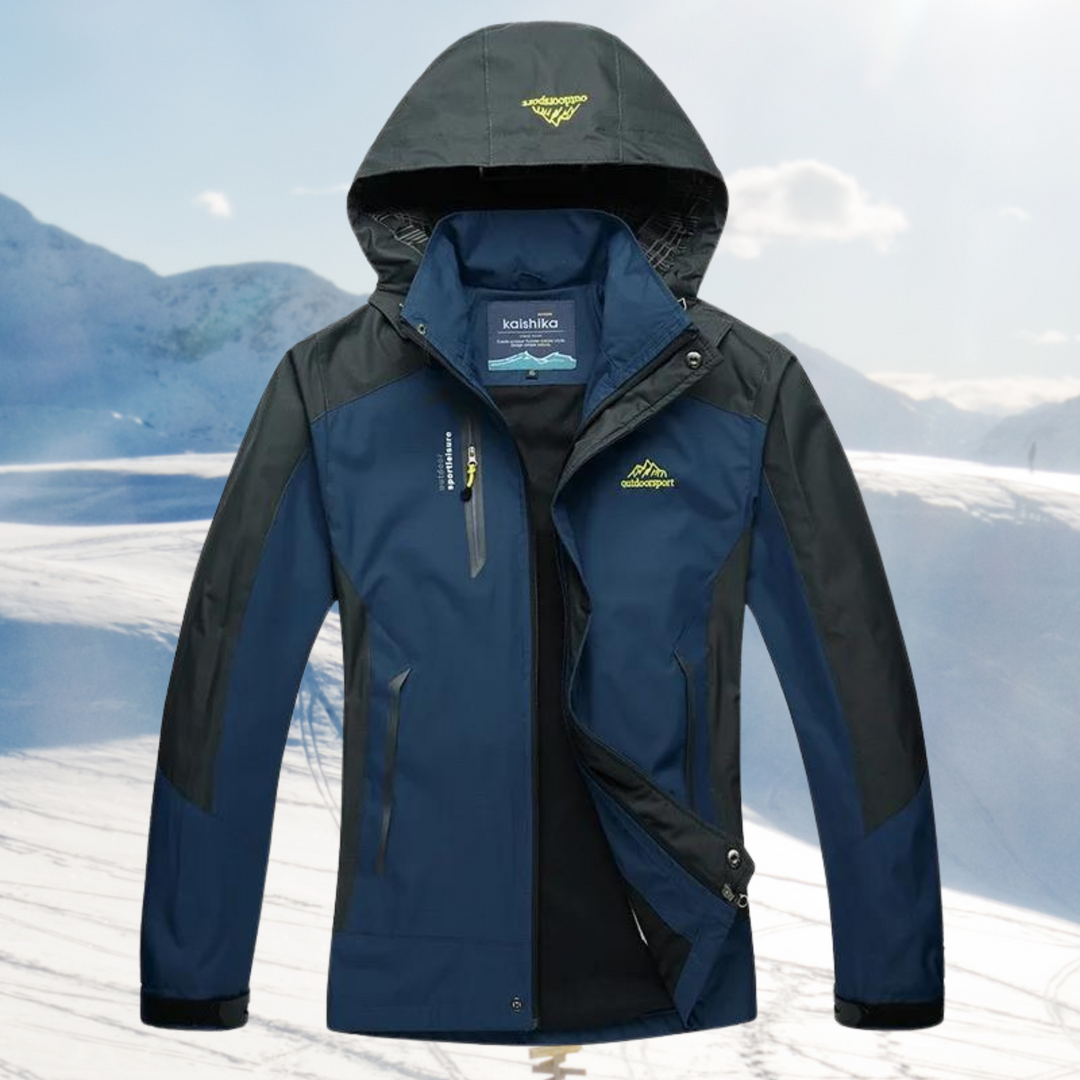 Stylish women's waterproof shell jacket, versatile outerwear for active adventures and everyday wear.